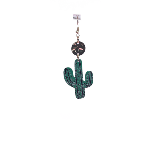 Cactus Dangle Earrings
