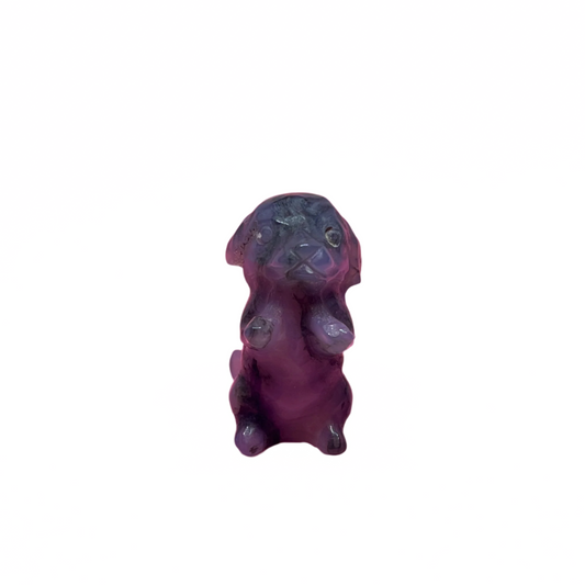 Moss Agate Dog