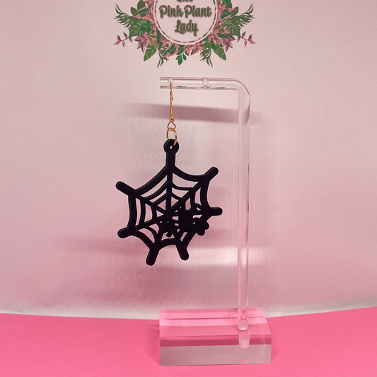 Spider Web Earrings