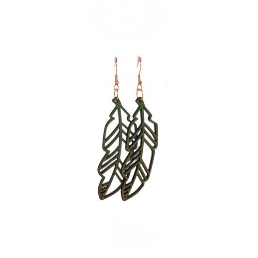 Feather Earrings