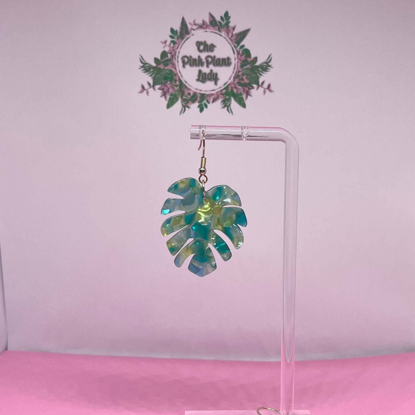 Monstera Leaf Earrings