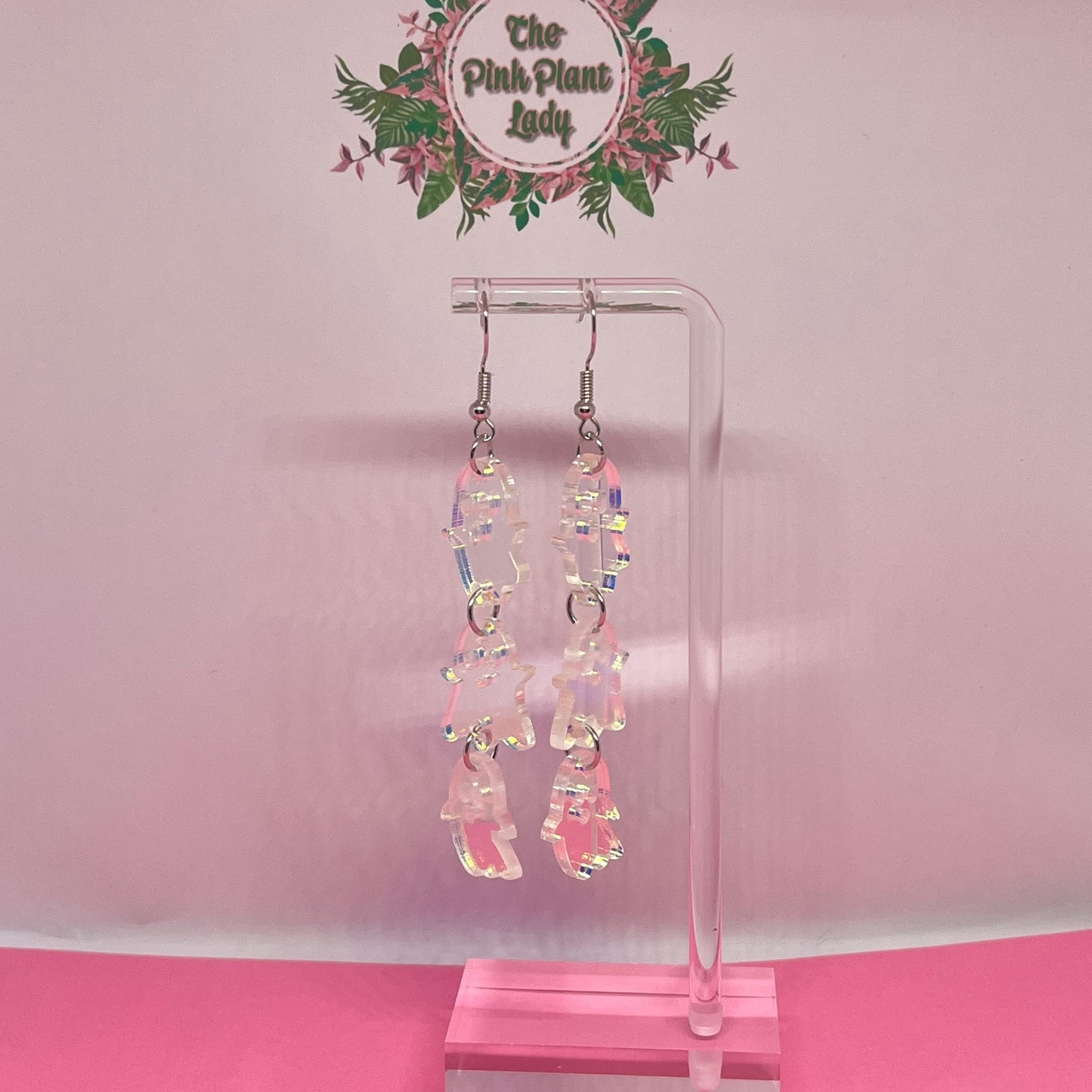 Dangle Ghost Earrings