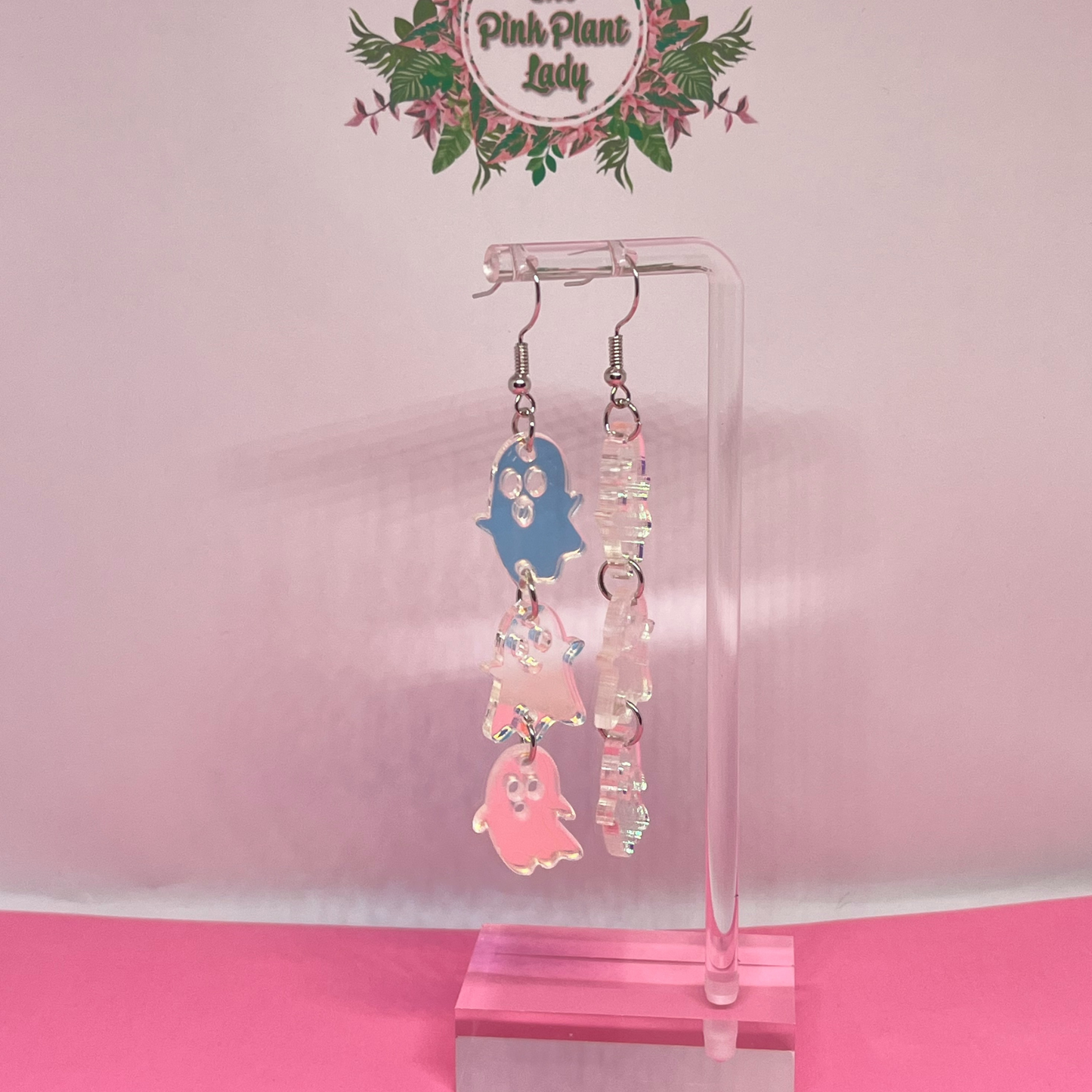 Dangle Ghost Earrings