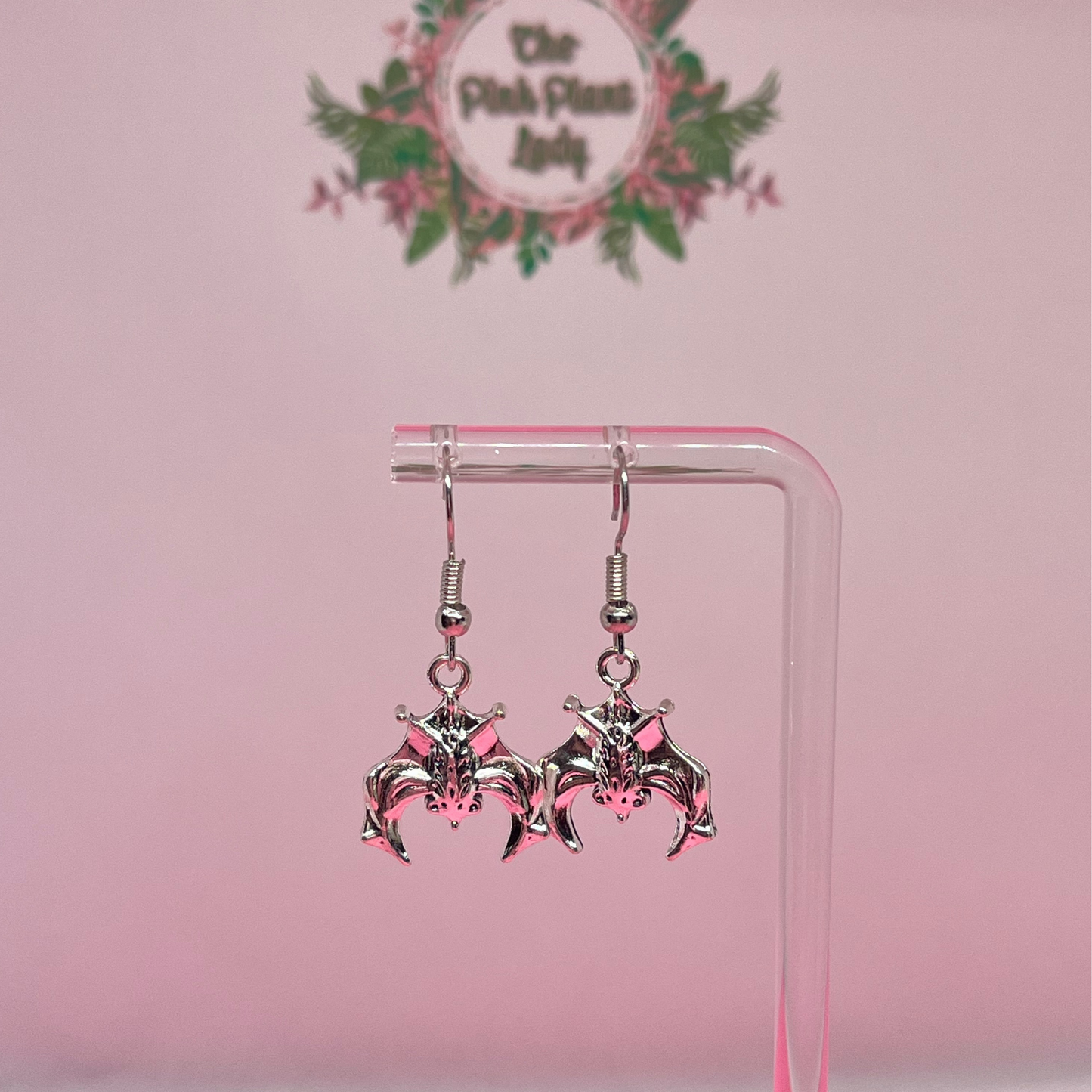 Hanging Bats Earrings