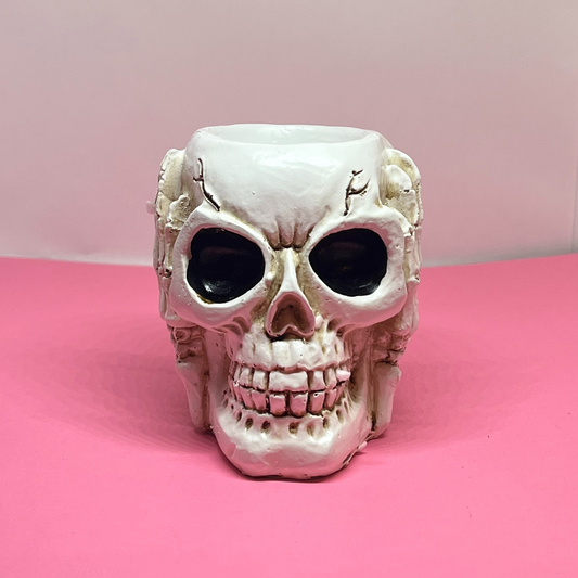 Hear No Evil Skull Pot