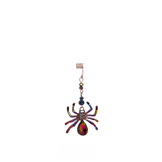Jeweled Spider Earrings