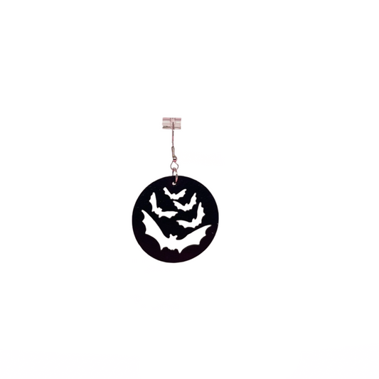 Faux Leather Earrings