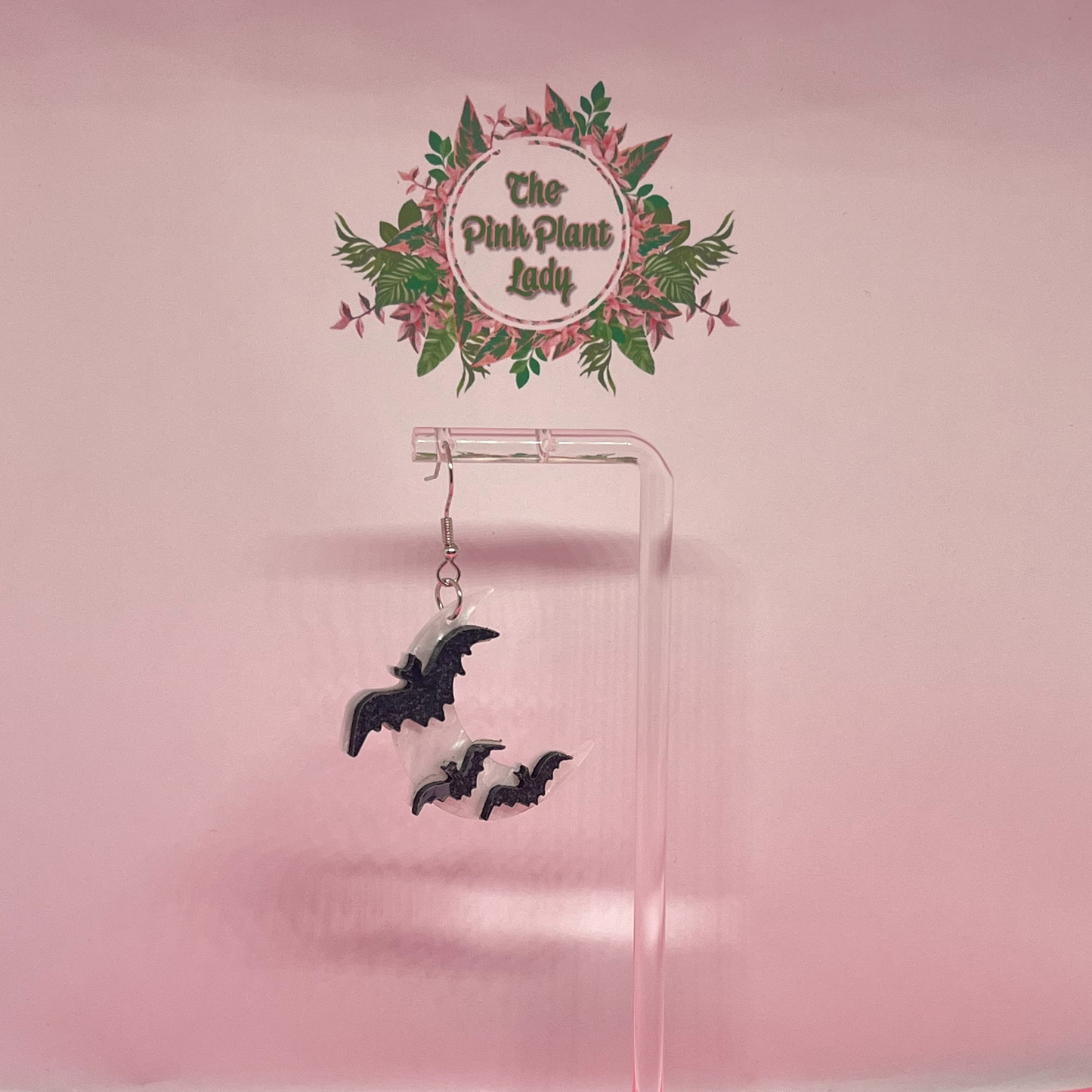 Moon & Bats Earrings