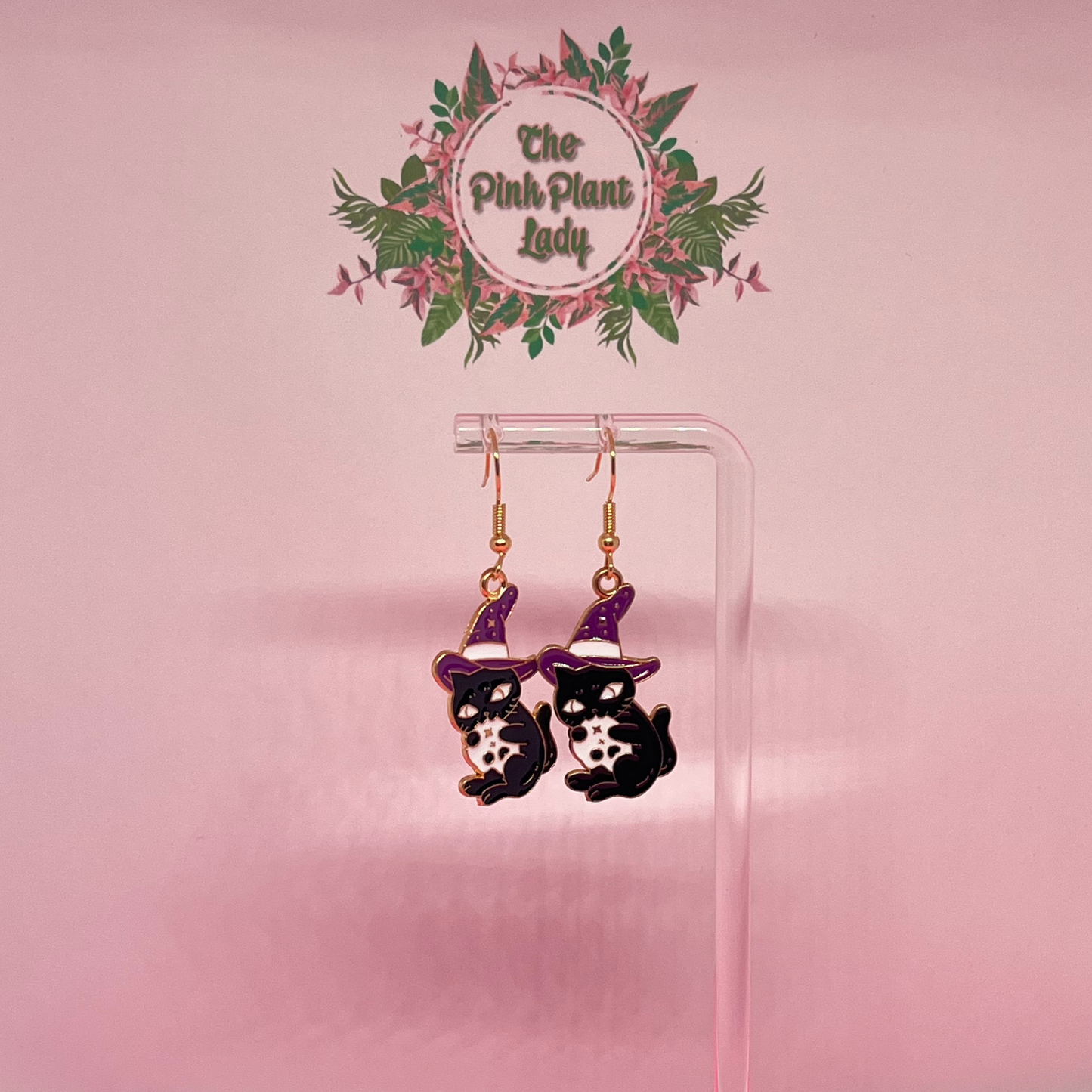 Witchy Cat Earrings