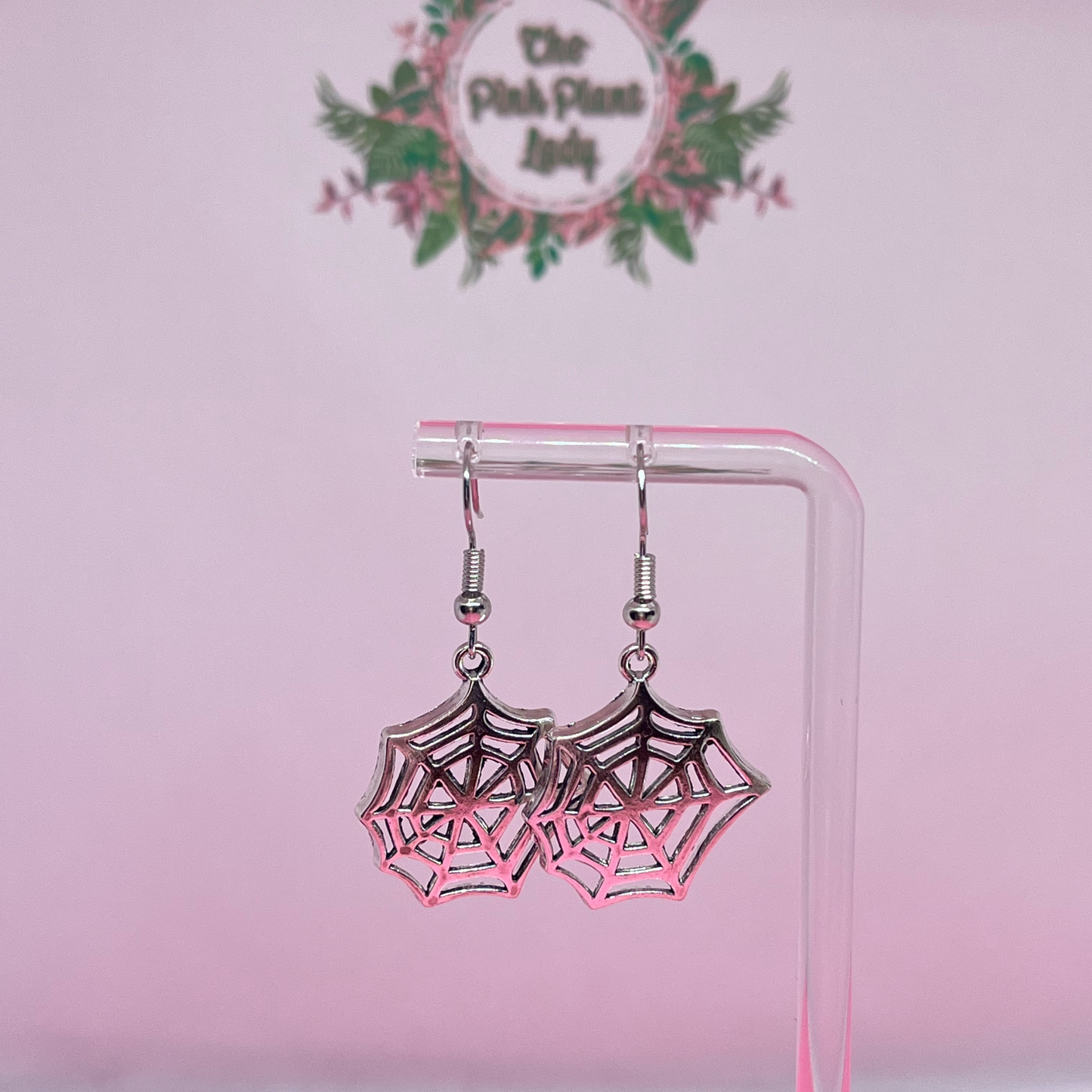 Spider Web Earrings