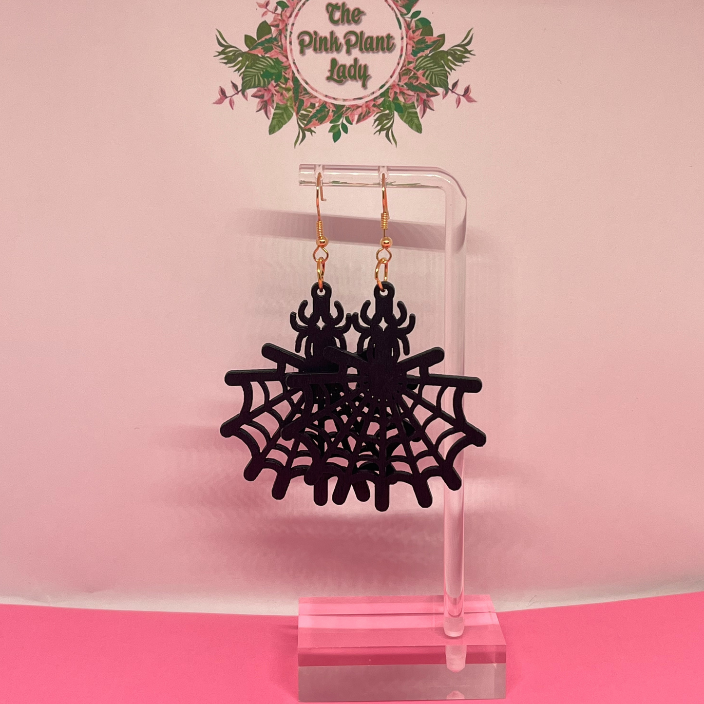 Spider Web Earrings